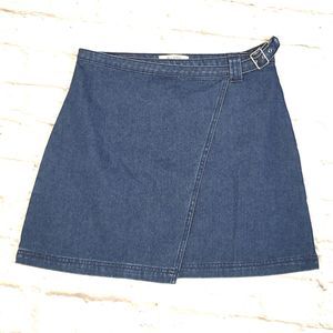 Miami women's Wrap Jeans Skirt size L